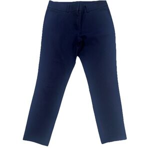 Loft Marisa Skinny Ankle Pants Women's Petites Size 6P Navy Stretch Casual